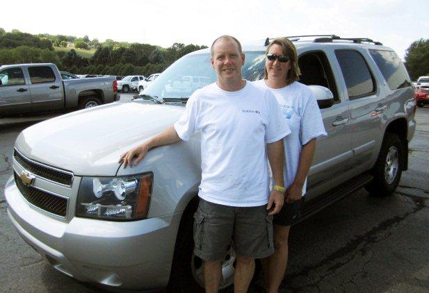  Dan and Carrie K. and their 2012 Chevrolet Silverado.